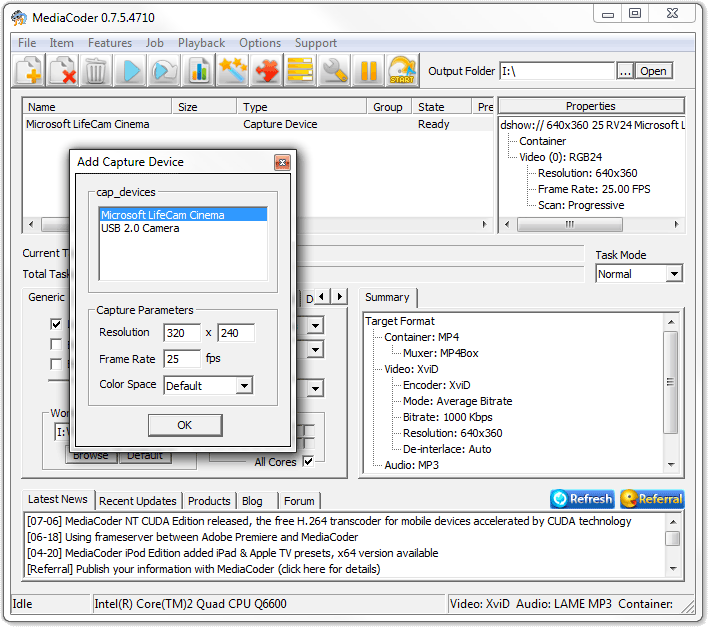 mediacoder x64 video settings mediacoder x64 video settings